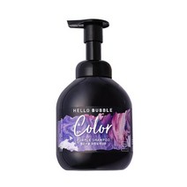 미쟝센 헬로버블 컬러 퍼플 보색 샴푸, 400ml, 25개