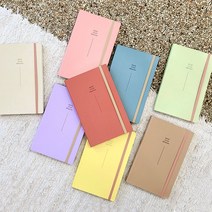 꼼꼬미 크리미 다꾸 일기 다이어리 가죽 양장 DIARY, 블루베리