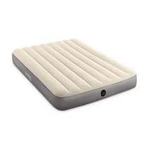 INTEX 인텍스 듀라빔 스탠더드 시리즈 프레스티지 다우니 에어 베드 풀 배터리 펌프 포함, Airbed Only, Full