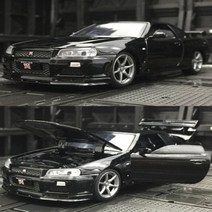 1:32 모조전신 GTR 34 랠리 메탈 카 모델링, 단일옵션, 옵션02