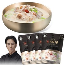 [인포벨 홈쇼핑]살림남 정태우 임금님 특 도가니탕 9인분 한우 도가니 100% 사골 뼈 가마솥 대용량, 4팩, 4개