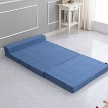 올뎃홈 5단 접이식 토퍼 매트리스 수면매트 9cm S D Q 3종택1, 유니언잭-레드