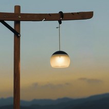 감성 캠핑 랜턴 LED 충전식 무드등 빈티지 레트로, 블랙