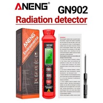휴대용 레이 전자기 방사선 검출기 계량기 온도 테스터 선량계 도구, GN902 not battery