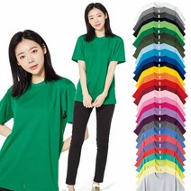 인쇄연구소 단체 티셔츠주문제작 드라이 반팔 쿨론 30색 무지티 남녀공용