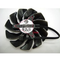 T129215SU/PLD09210S12HH 기가 바이트 지포스 GTX1070 1060 1650 GTX 1050 Ti 미니 ITX G1 Radeon 게임 팬용 쿨러 팬, [02] PLD09210S12HH