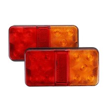 자동차 하네스 선정리 연결잭 커넥터 배선커넥터 2pcs 12v 24v led 테일 라이트 미등 방향 신호 표시기 정지 램프 자동차 트럭 트레일러 캐러밴에 대 한 후면 브레이크, 2개, 12-80v