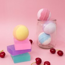 더허브샵 버블 배스밤 바스볼 입욕제 4종 100g 블루오션