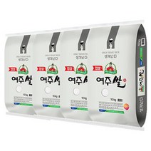 농협 국내산 여주쌀 10kg, 4개
