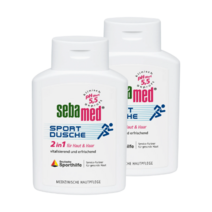 세바메드 2in1 바디&샴푸 샤워젤 200ml X 2개 / Sebamed Sportdusche 2in1