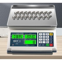 측정계수용 전자저울 부품 계수 중량 측정 카운팅, C. 모델 (15kg/0.5g)