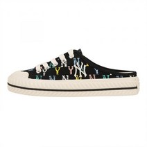 [국내 매장판] MLB 플레이볼 뮬 모노그램 NY BLACK 181647