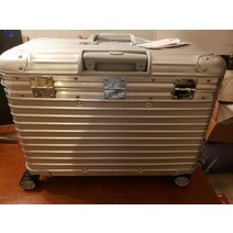리모와 Rimowa Topas Pilot 37L 튼튼한 캐리어 수트케이스