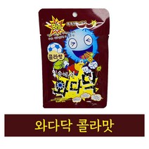 입 속에서 와다닥 콜라맛 10g 1개 와다닥 과자 불량식품 맛 콜라 옛날 세계 도매 추억의 수입, 노엘 1, 노엘 본상품선택