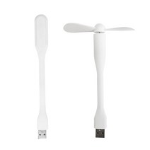 소형전기히터 세라믹 가정용 저전력 소형 전기 온풍기 미니 usb 팬 유연한 구부릴 수 있는 냉각 팬 자동차 인테리어 usb led 라이트 램프 여름 휴대용 팬 자동 노트북 전원, 하얀