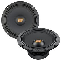 헤르츠 HERTS SPL 쇼 시리즈 SV-2001 8in. (200mm) SPL 4옴 미드레인지 카 오디오 스피커 한 세트