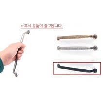 슈가 2구 손잡이 나사간격 192mm 흑색 씽크대 서랍 샷시 붙박이장 1구손잡이 서랍장 신발장 전면고정 장농 미닫이문 중문 문고리 옷장