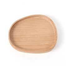 자연감성 느티나무 우드트레이 13x16cm, 없음
