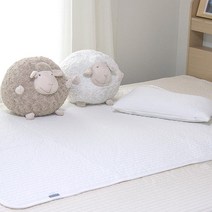 천솜이 이반 먼지없는 100수 이불 겸 침대패드 (100x150), 펄화이트