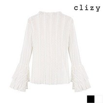 클리지시스룩 플레어 레이스 티 블라우스 CI3WTS04