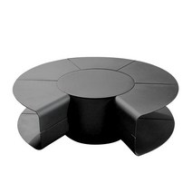 캠핑 화로 불멍 화로대 우드 숯불 바베큐 스토브 화롯대, 4. 직경 900mm + 블랙