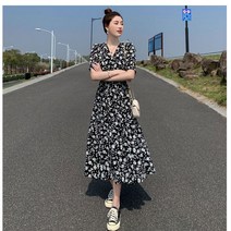 2023 출산 후 나들이 수유복 원피스 프렌치 플라워