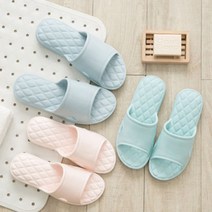 퀼팅 디자인 거실화 사무실슬리퍼 캐쥬얼 실내화 EVA 욕실 모텔 발이편한 미끄럼방지 내빈용, 퀼팅슬리퍼, 남성 블랙