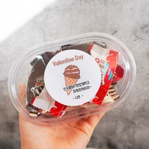초코초코 도시락 단체간식 어린이집 유치원 학교 회사 학원 교회 발렌타인데이 어린이날 초콜렛, 02.하리보 구성