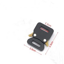전술 벨트 금속 퀵 사이드 릴리스 버클 웨빙 전술 벨트 강력한 후크 클립 diy 야외 수하물 accessori 리폼 수선, 건 메탈