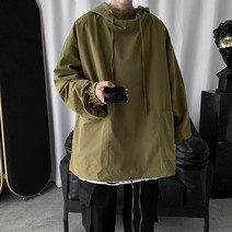 남여공용 후드바람막이 야상