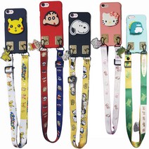 LG X4 2019 (X420) 핸드폰 케이스 캐릭터 목걸이 + 스마트톡 + 칼라젤리 실리콘 폰케이스 세트 스트랩 거치대 목걸이줄