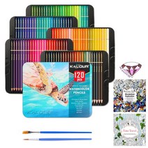[문화36색수채색연필] 문화 수채색연필 36색 수채화 선명한 색상, 단품