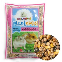 플러스펫 재롱이 햄스터 곡물사료630g, 630g, 1개