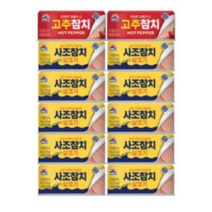 사조 살코기참치 85g x 10p + 고추참치100g x 2p, 7세트