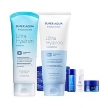 미샤 슈퍼 아쿠아 울트라 히알론 폼 + 필링젤 3종키트스킨에센스+에멀전+크림, 단품