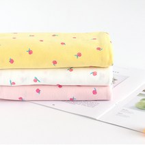 패브릭샵 대폭 30수 싱글 다이마루 쁘띠피치 3컬러, 백아이보리