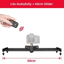 YELANGU 카메라 스마트폰용 미니 전동 트랙 돌리 레일 슬라, 4.L4X and slider, 1개