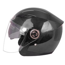 빅사이즈 헬멧 4XL 머리둘레 62cm 63cm 64cm 65cm 하프페이스 반모, 01 투명, 01 유광블랙