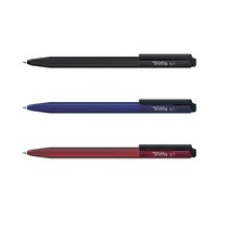 모나미 트리피스 유성볼펜 0.5 0.7 1.0mm 1타 12자루 삼각볼펜 휴대 용이, 0.5블랙