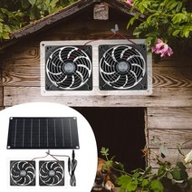 창문형환풍기 업소용 환풍기 산업용 화장실교체 weatherproof solar fan 냉각 환기 장치 추출기 팬 10w for 치킨 coops 온실 dog kennels rv, 없음