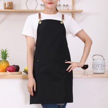 빅드림 라이트 캔버스 앞치마 (블랙), 상세페이지 참조