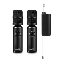 고음질 무선마이크 UHF 송수신세트 더씽 M910 프로 2채널 강의용 교사용 강사 마이크, 단품