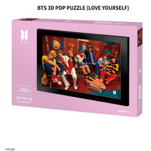 BTS 화보 3D 팝업 퍼즐 LOVE YOURSELF 전용 액자 동봉, 단품, 단품