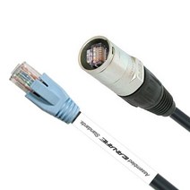 HNF395764오디오용 이더콘 CAT.5E RJ45 랜케이블 to 제작상품 5M, 단일 수량