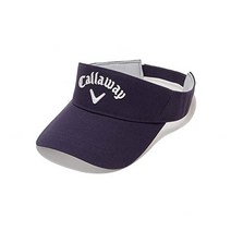 캘러웨이 C23990207 여성 Classic 썬바이저 Adjustable Size 모자 골프, Free Size, 1120 나비