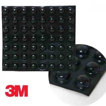 3M 미끄럼 방지 패드 쿠션 범폰 SJ-5003 56개 소음캡 바닥 식탁, 단품