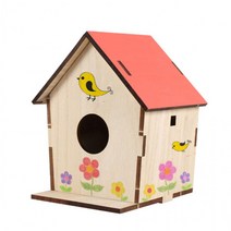 영공방 큰 새집만들기 (CM859) 조립키트 방학숙제 완구 목재, 단품