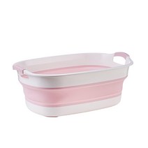 케이알펫츠 반려동물 고양이 강아지 접이식 욕조, 핑크, 1개