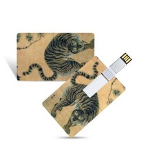 아트박스/이츠 USB 텔라 민속화(송하맹호도) 카드형 USB 64GB, 옵션선택