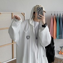 빈티지 스트릿 남성 오버핏 후드 집업 송민호 주우재 패션 스타일 자켓